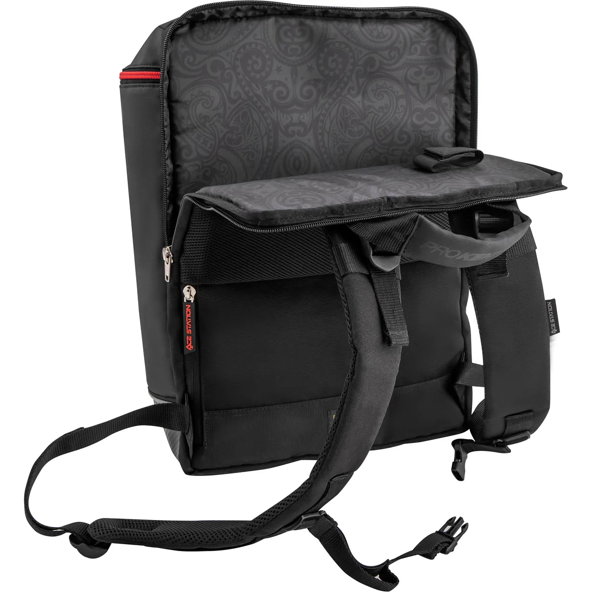 Rucksack Pro Kennex Ace Station Backpack Schwarz/Rot