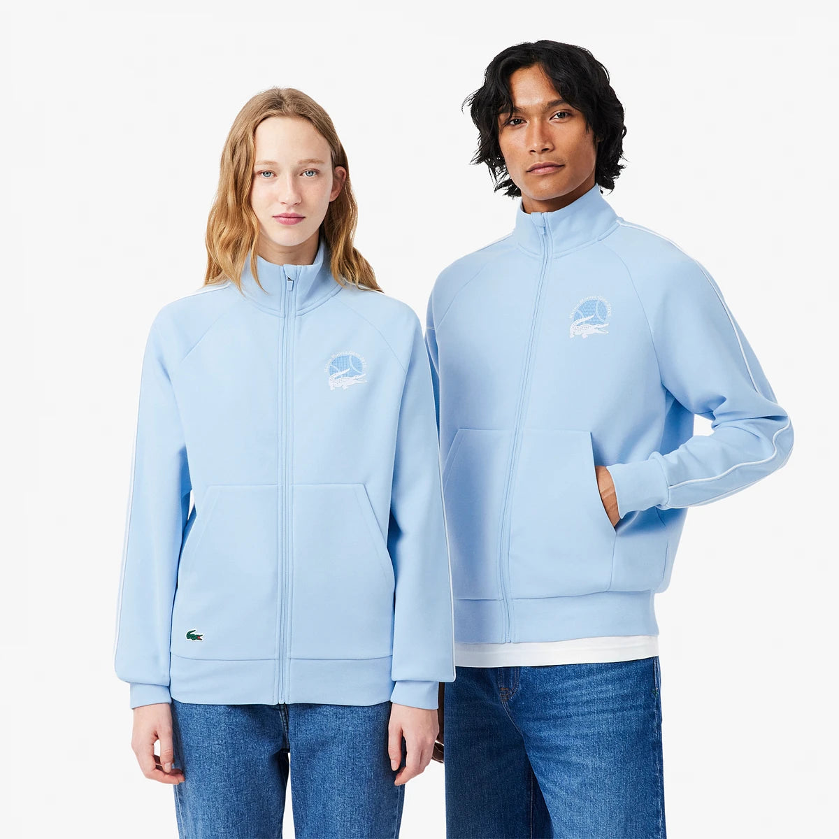 Lacoste Mutua Madrid Open Grafik Trainingsjacke