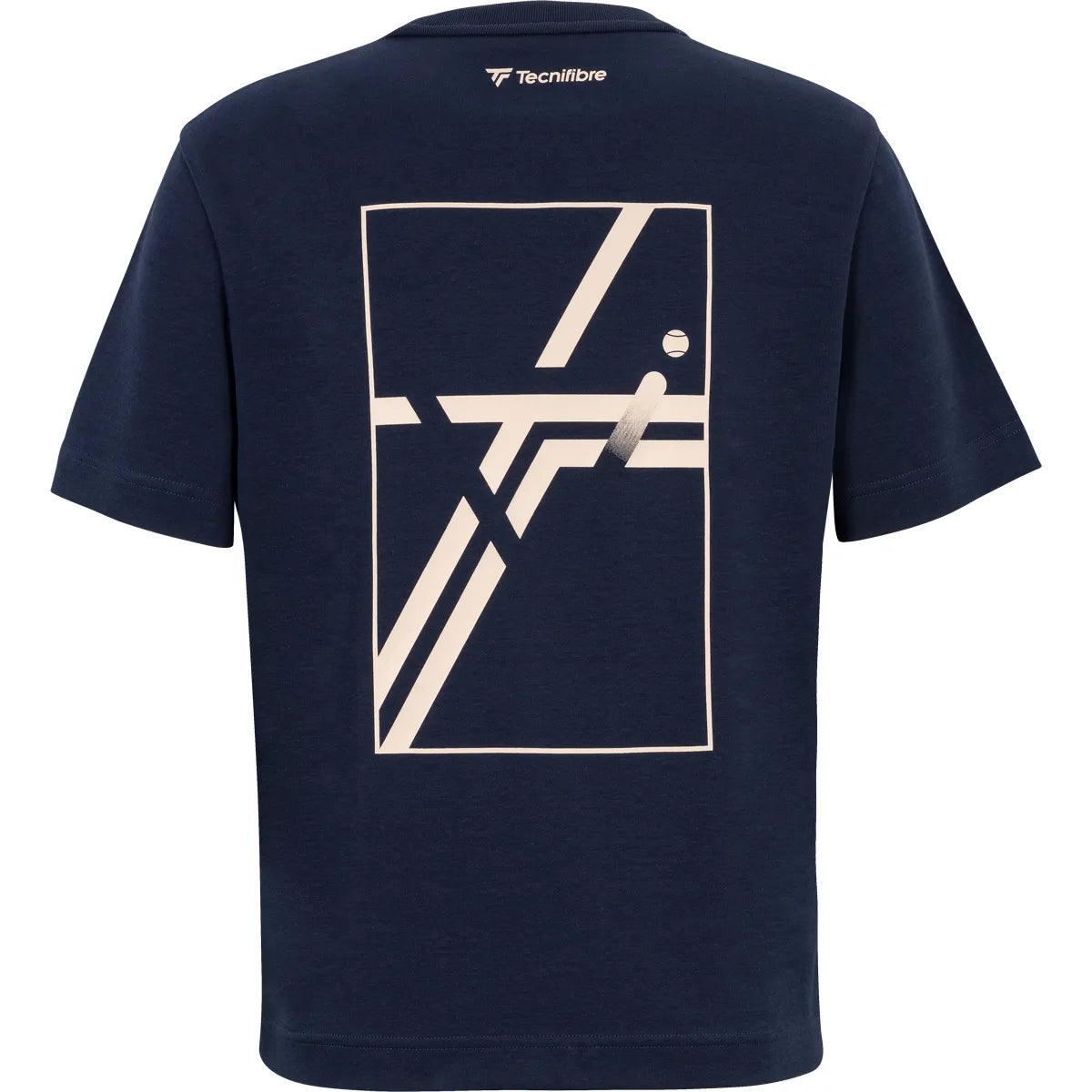 T-Shirt Tecnifibre Damen Graphic Marine