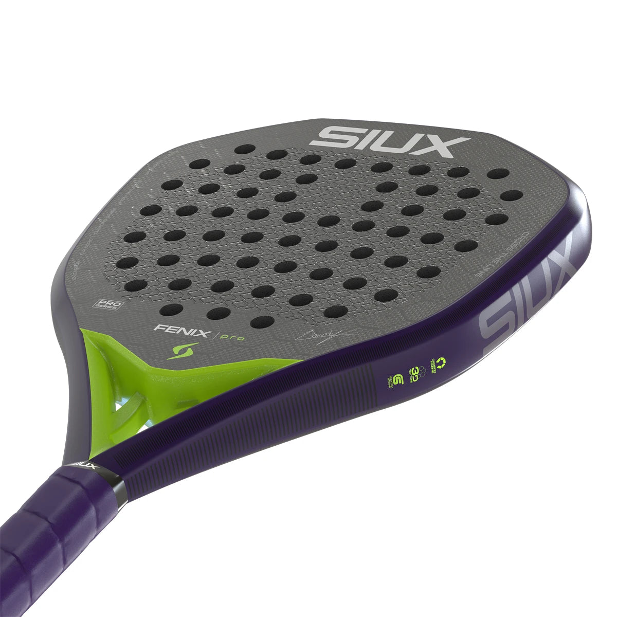 Padelschläger Siux Fenix Pro 2026 Glow Purple