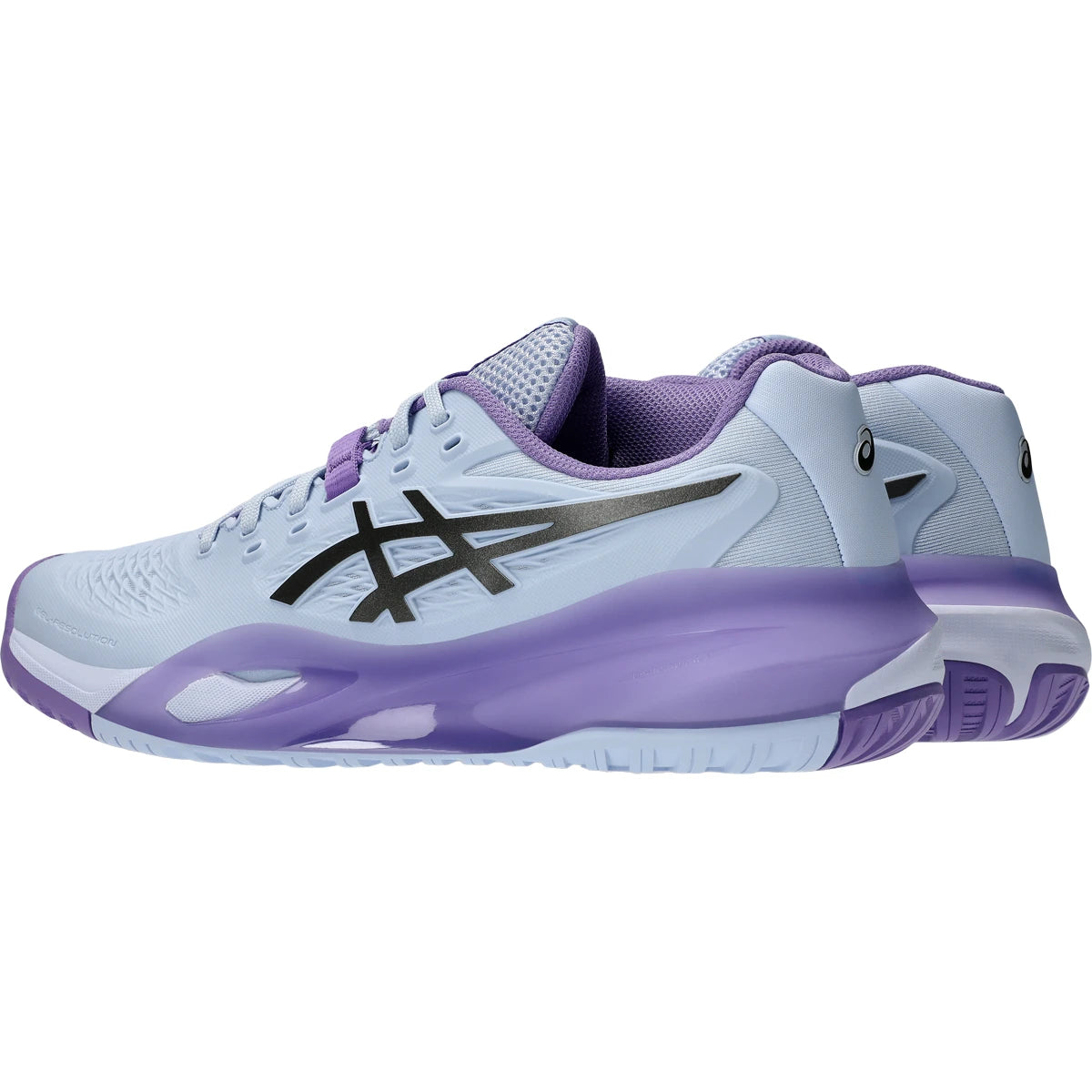 Damen-Asics-Schuhe Gel Resolution X Night Energy Allcourtsschuh
