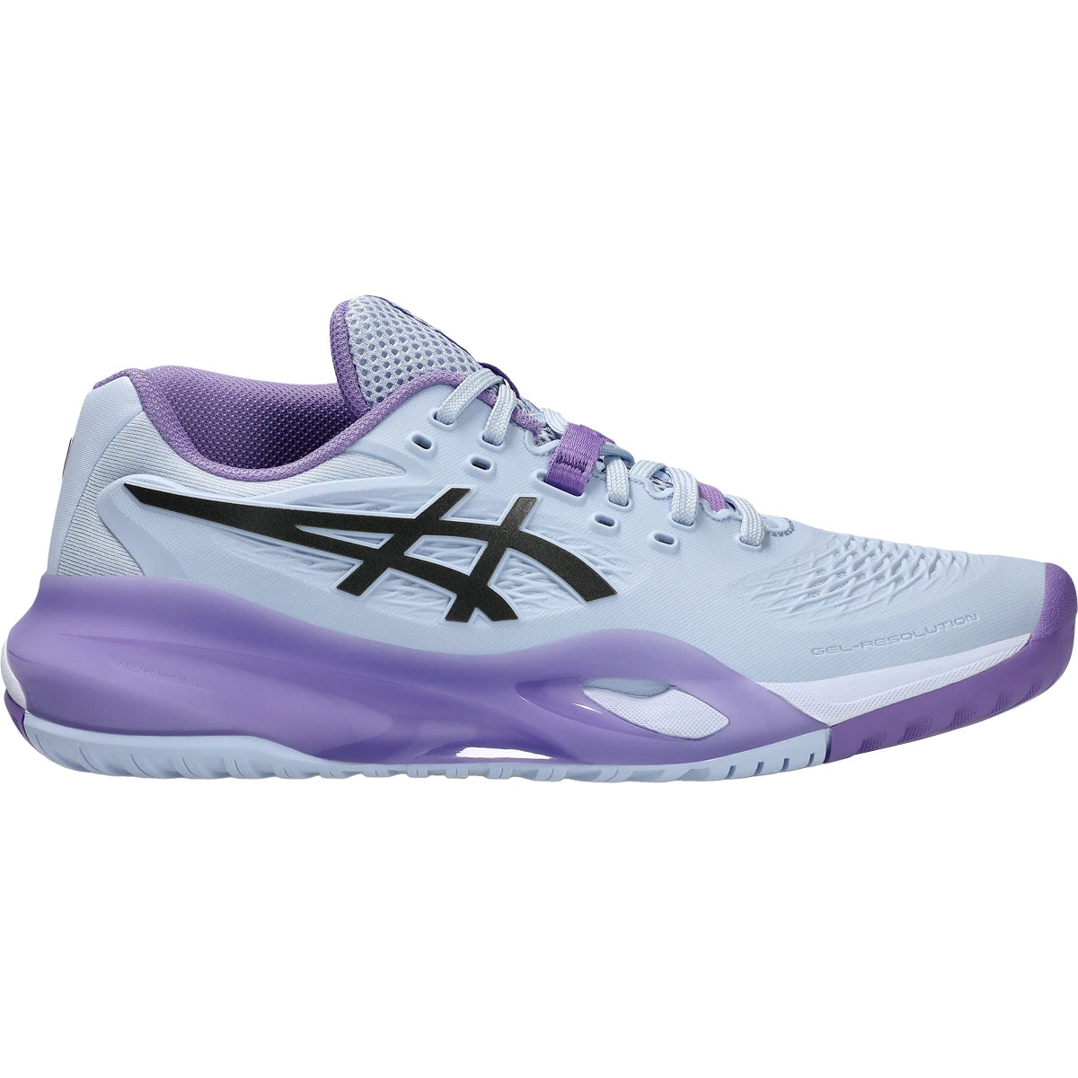 Damen-Asics-Schuhe Gel Resolution X Night Energy Allcourtsschuh