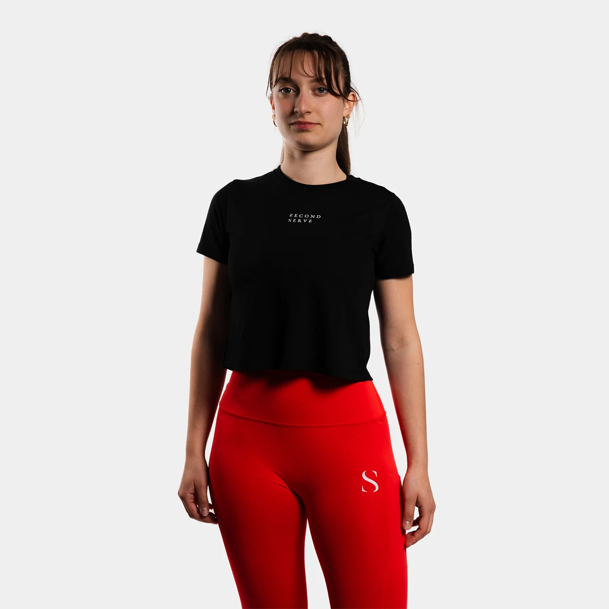 T-Shirt Second Serve Damen Open Court
