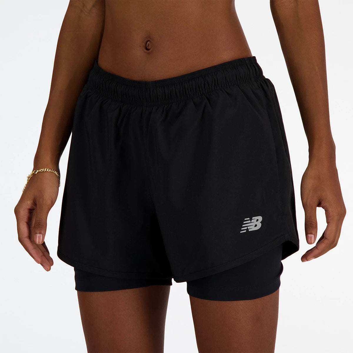 Short New Balance Damen Sport Essentials 3In