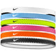 Pack mit 6 Nike Swoosh Sport Gummibändern