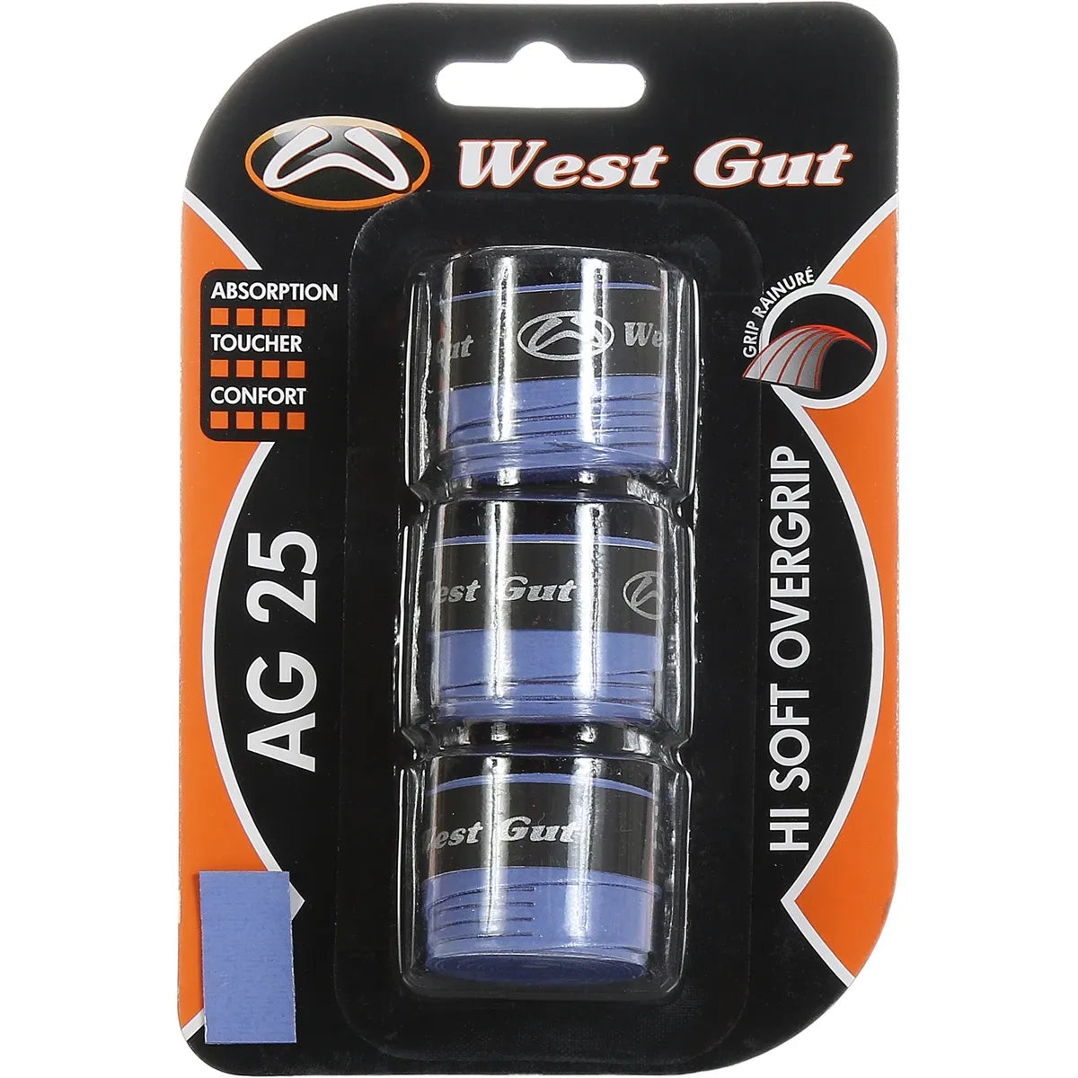 Overgrips West Gut AG25 X3
