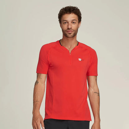T-Shirt Wilson Bela Series Seamless Zip Henley