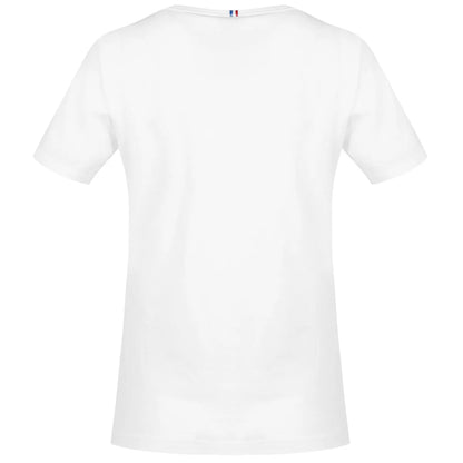 T-Shirt Le Coq Sportif Damen V-Ausschnitt