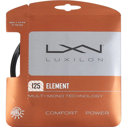 Saitenset Luxilon Element Black (12 Meter)