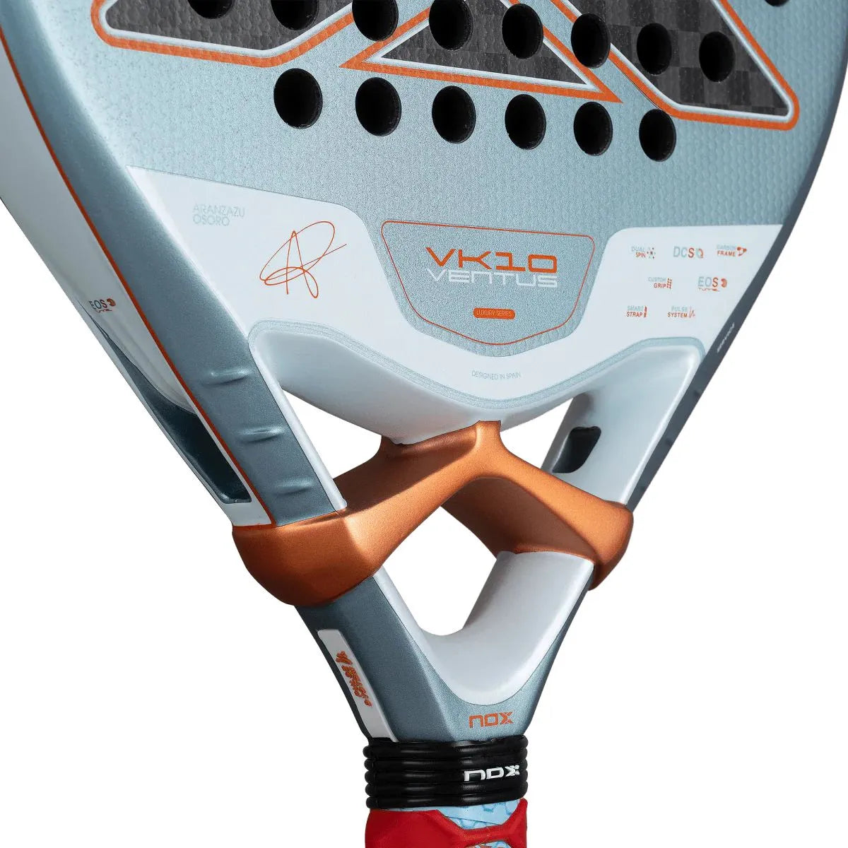 Padelschläger Test Nox VK10 Ventus Control 12K
