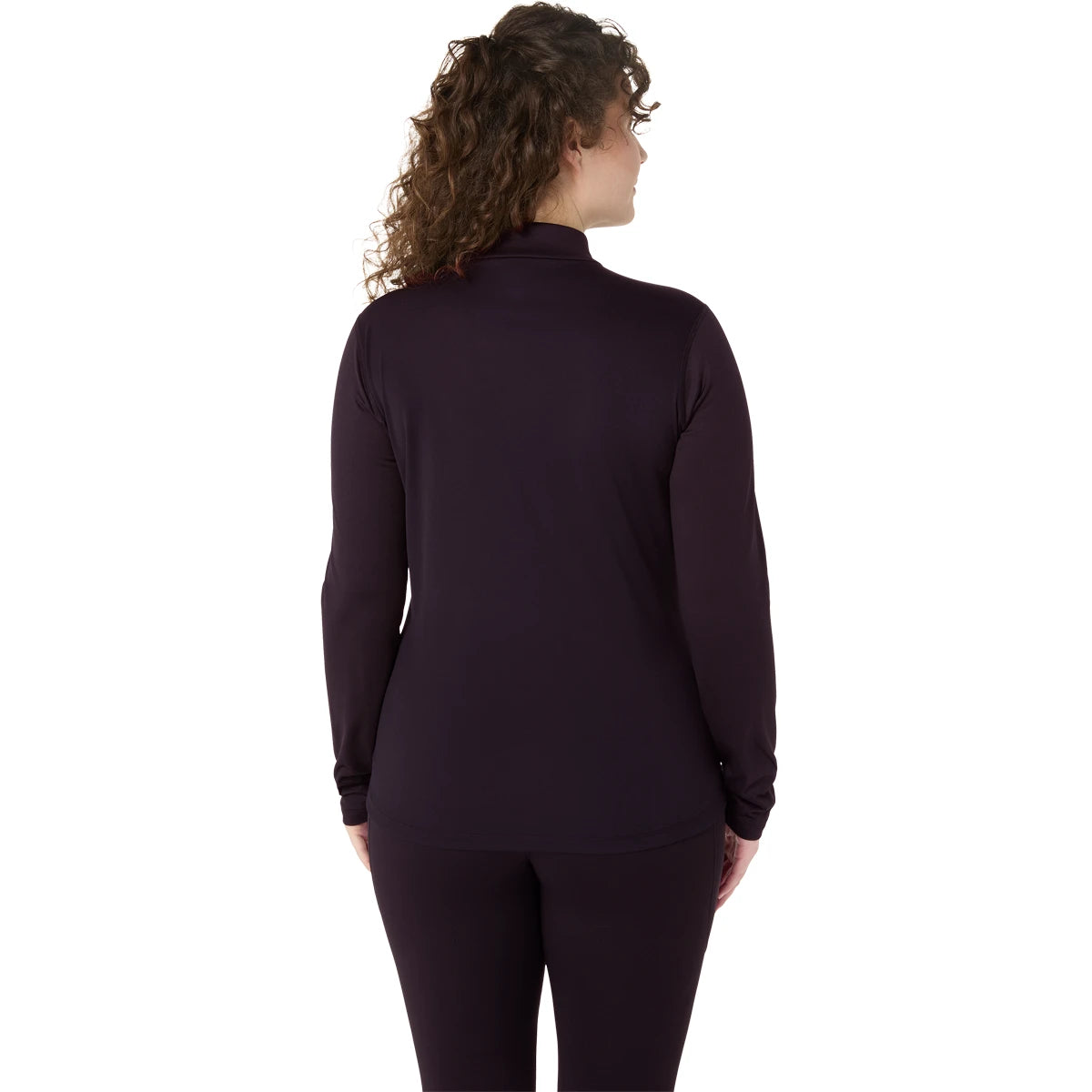 Asics Damen Core T-Shirt mit langen Ärmeln und 1/2 Reißverschluss