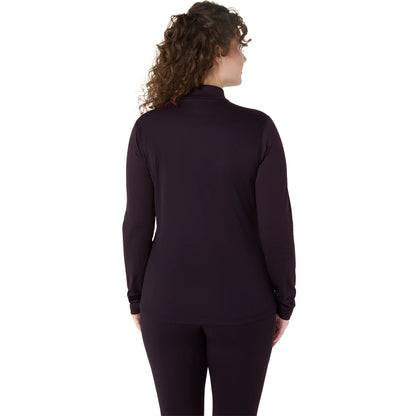 Asics Damen Core T-Shirt mit langen Ärmeln und 1/2 Reißverschluss