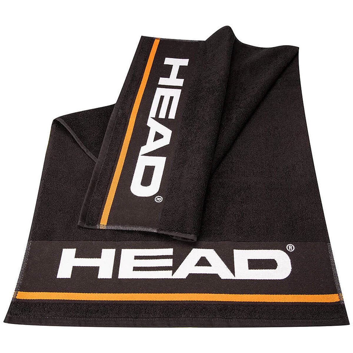 Handtuch Head Towel L Schwarz