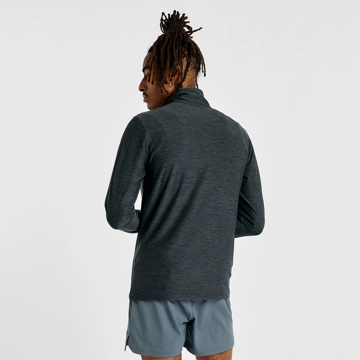 Langarm-T-Shirt New Balance 1/4 Zip Sport Essentials