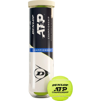 Tube mit 4 Dunlop ATP Championship Tennisbällen