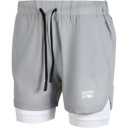 Short 2 in 1 Padel Mon Amour