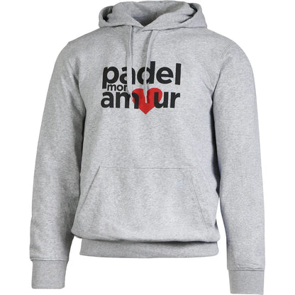 Sweatshirt Padel Mon Amour Baumwolle mit Kapuze