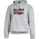 Sweatshirt Padel Mon Amour Baumwolle mit Kapuze
