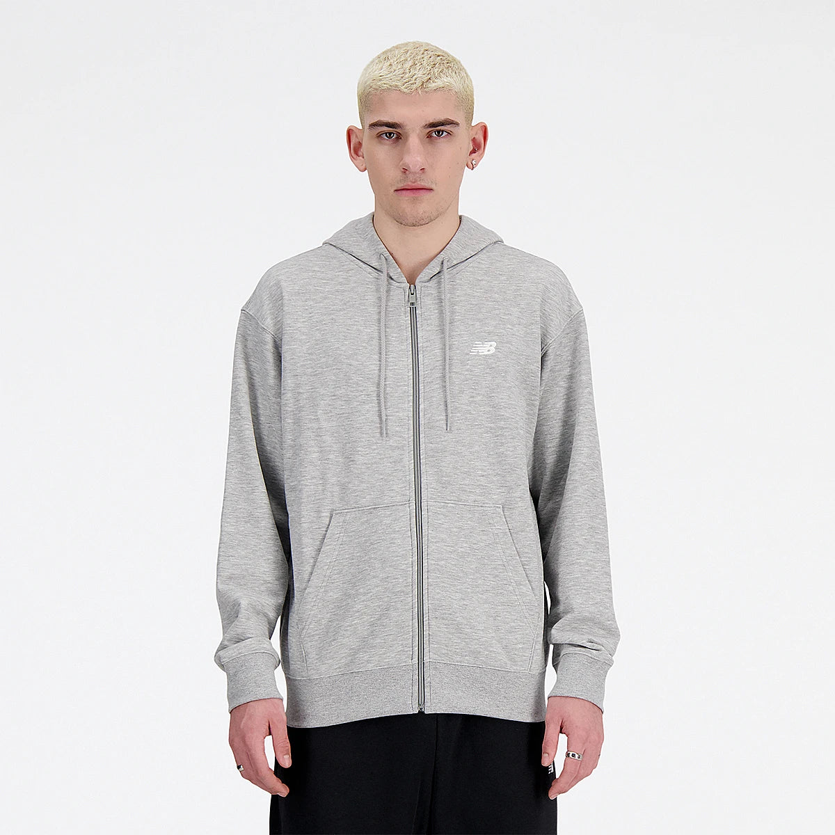 New Balance Sport Essentials Logo Fleece Fz Trainingsjacke