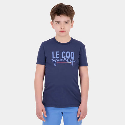 T-Shirt Le Coq Sportif Junior Tricolore