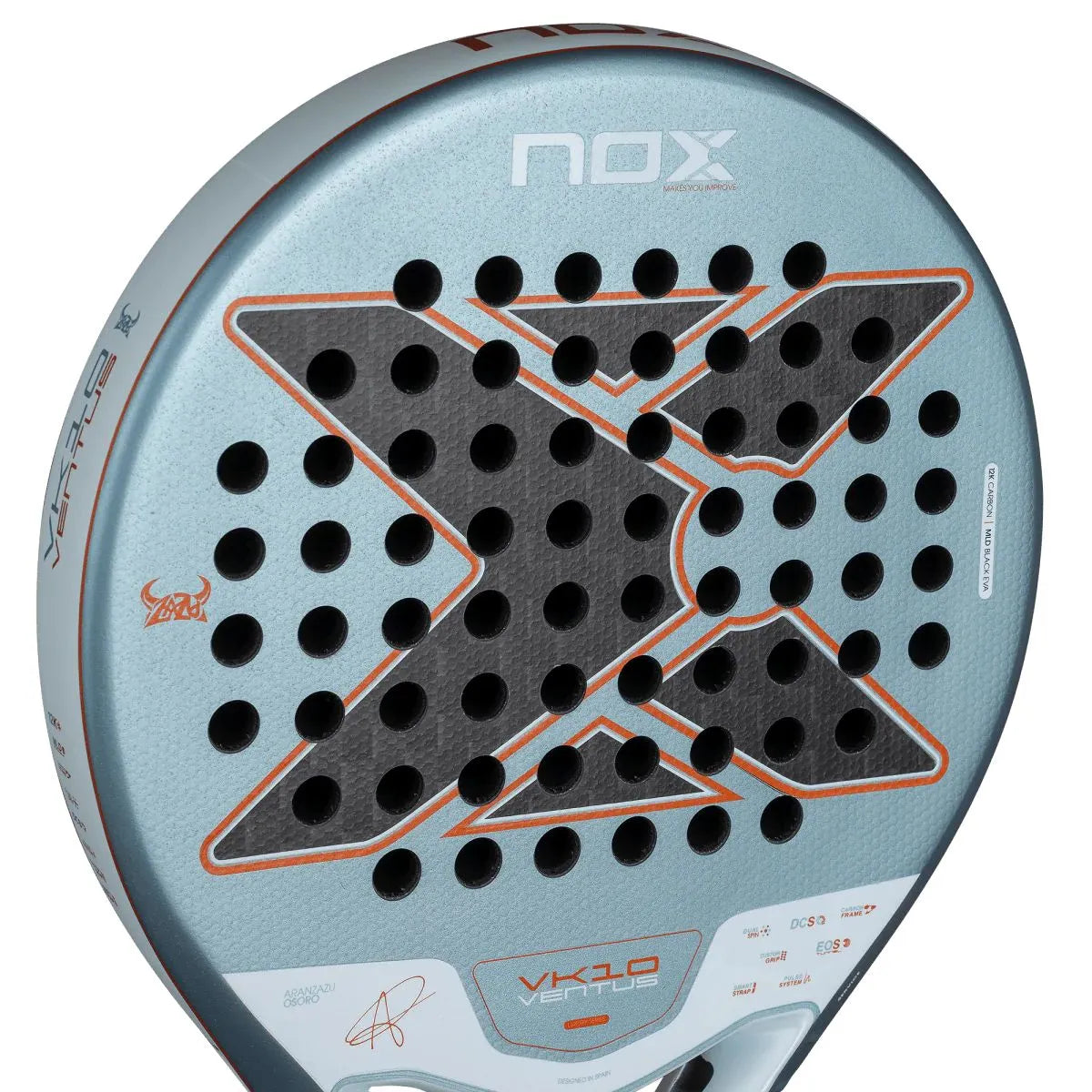 Padelschläger Test Nox VK10 Ventus Control 12K