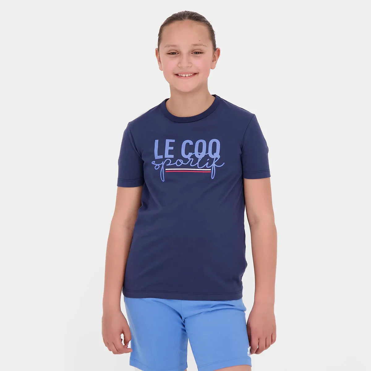 T-Shirt Le Coq Sportif Junior Tricolore