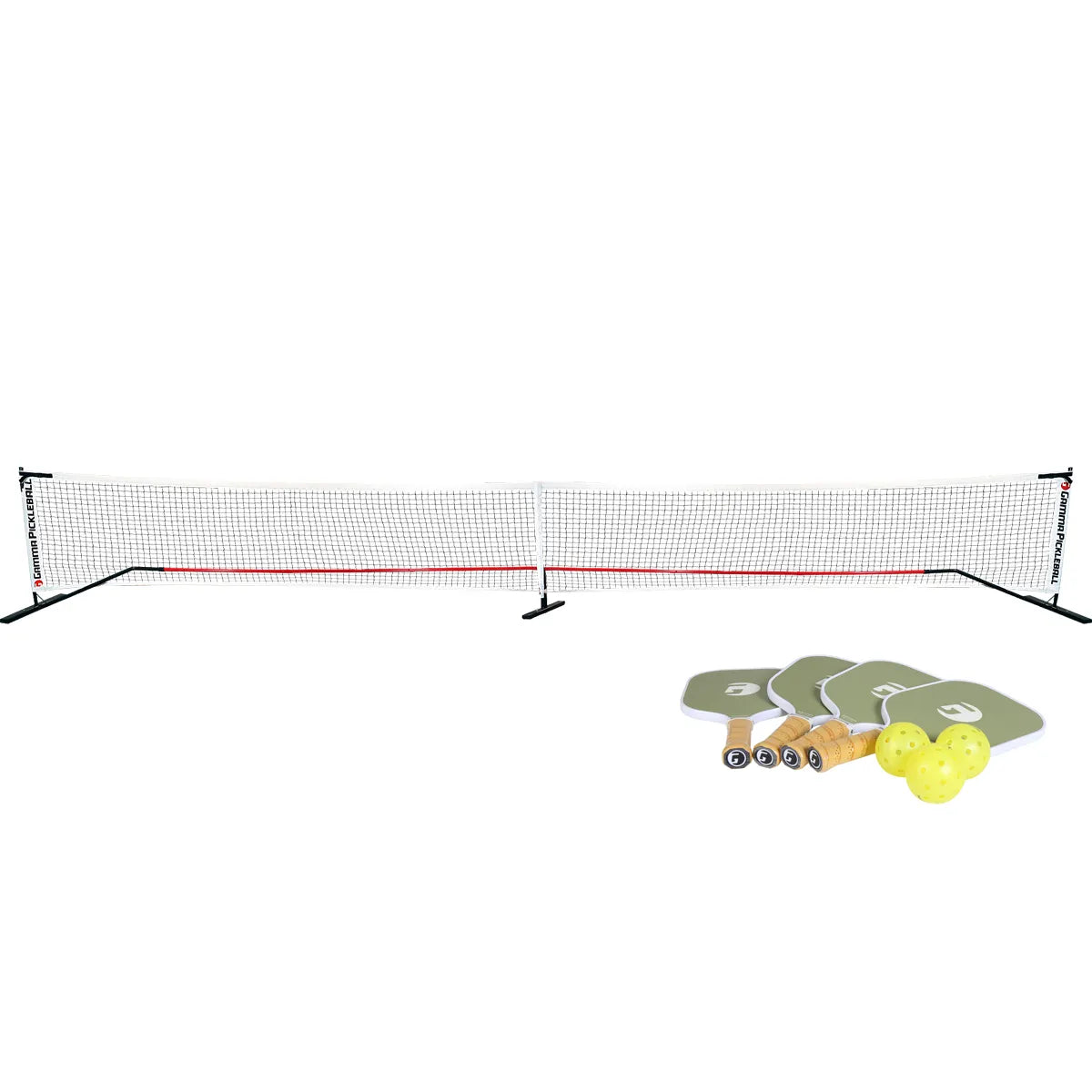 Schläger-Set + Pickleball-Netz Gamma School, University And Club