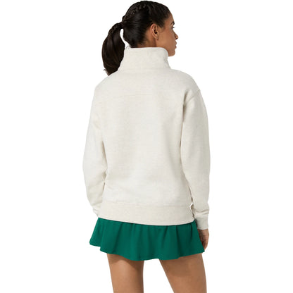 Asics Damen Sweatshirt Kurz Graphic 1/2 Zip