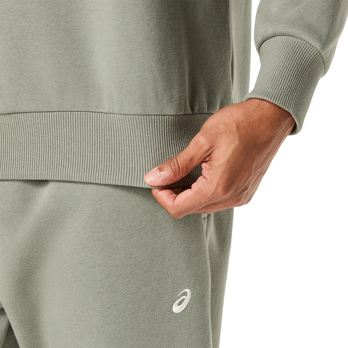 Sweatshirt Asics Fleece Rundhalsausschnitt