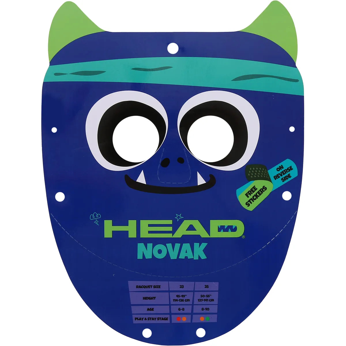 Schläger Head Junior Novak 25