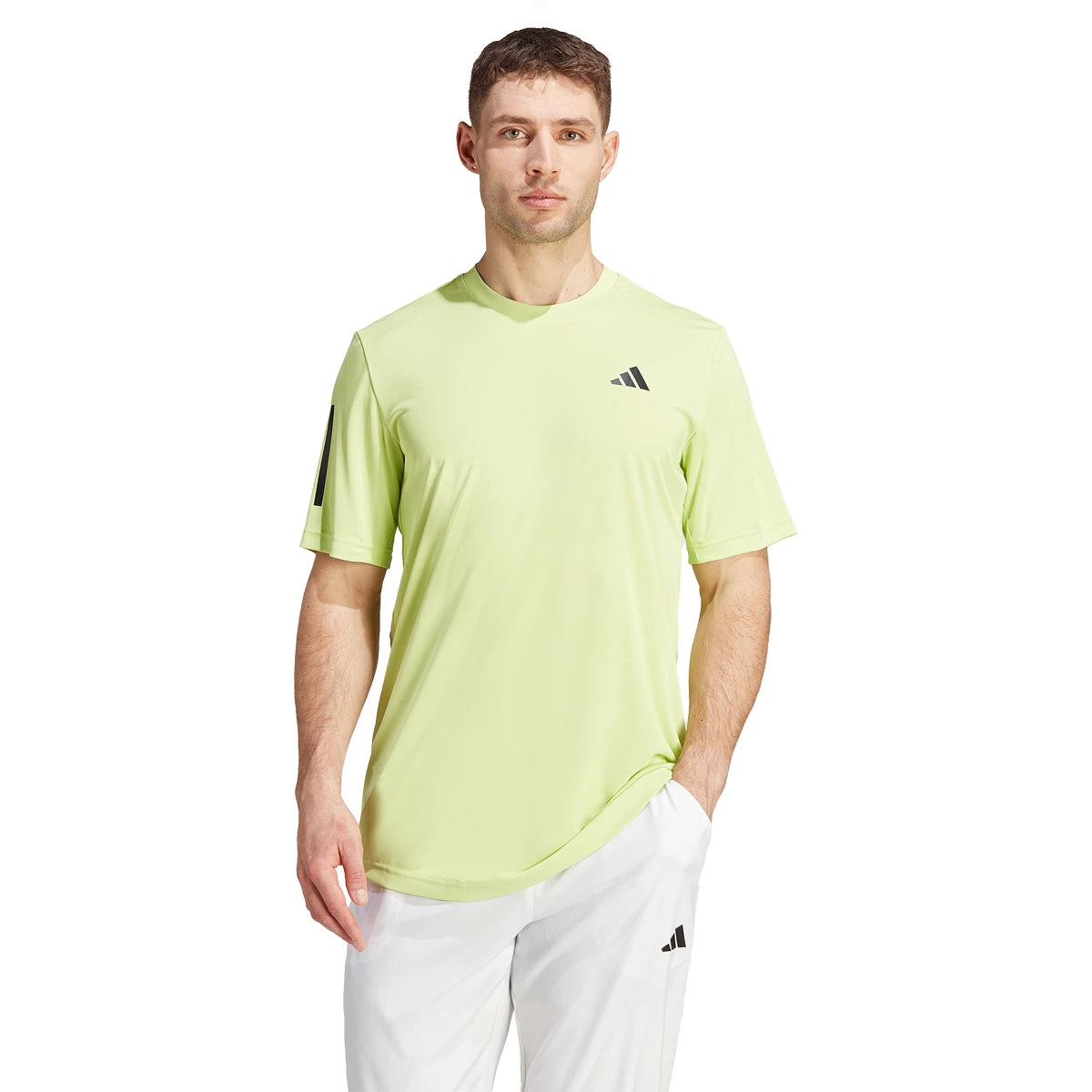 T-Shirt adidas Club 3 Streifen