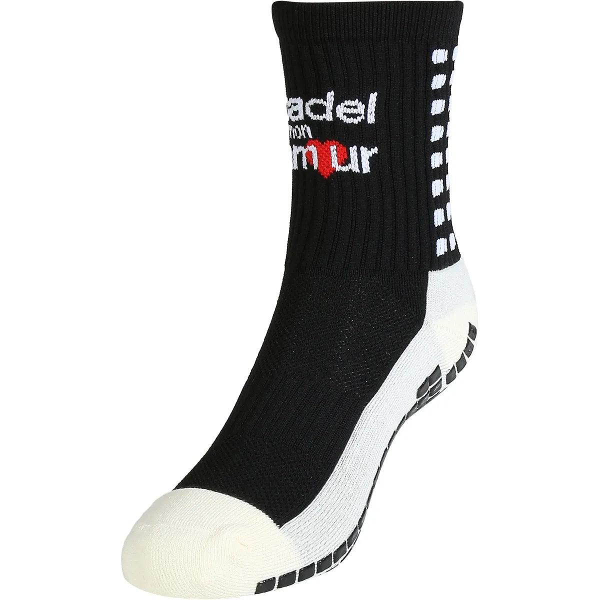 2 Paar Anti-Rutsch-Socken Padel Mon Amour Einheitsgröße (Mid)