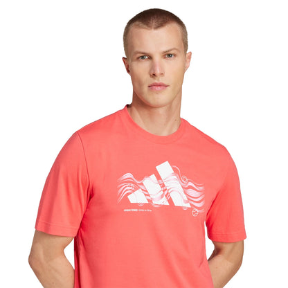 T-Shirt adidas Graphic Tennis Melbourne Technique