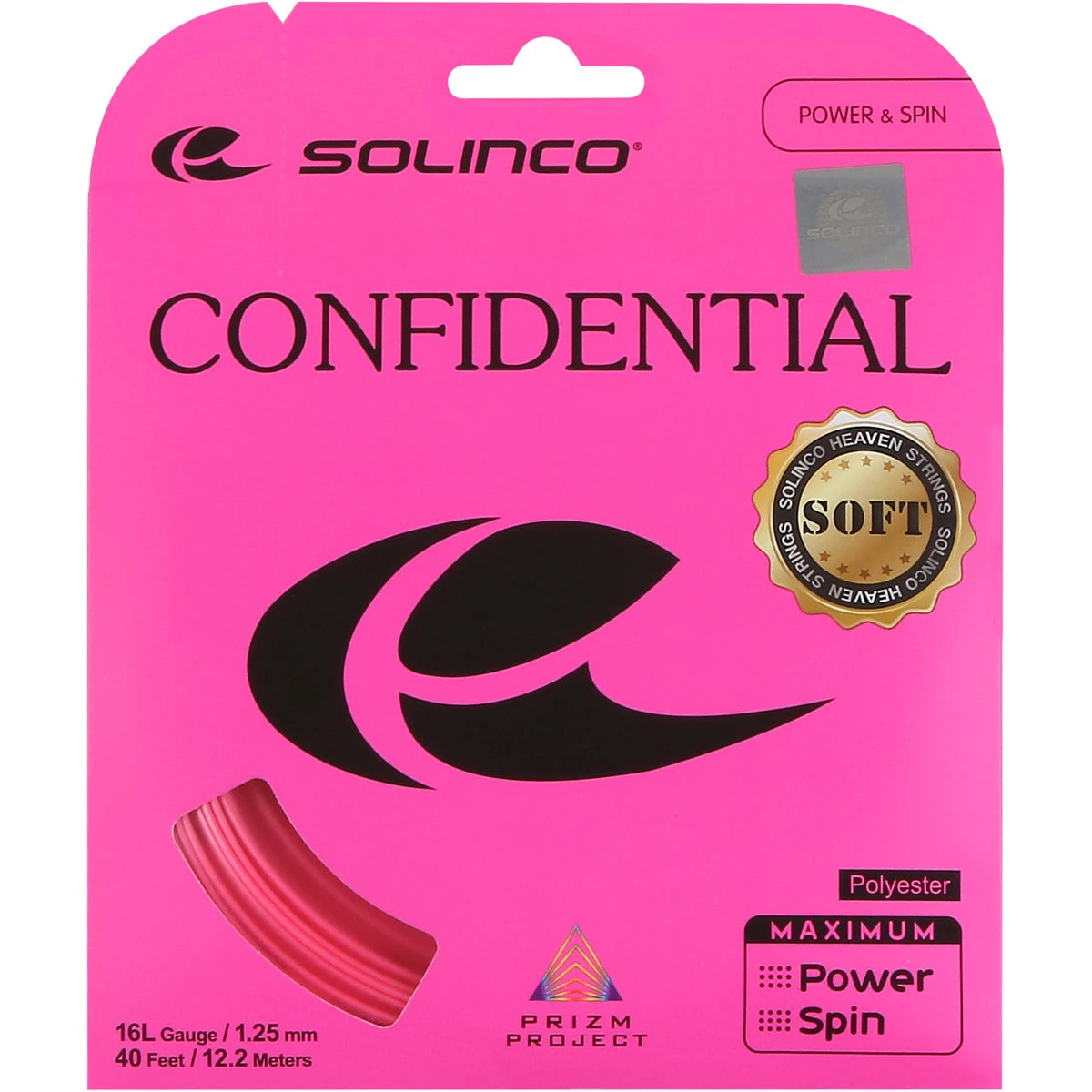 Saitenset Solinco Confidential Soft Pink (12 Meter)