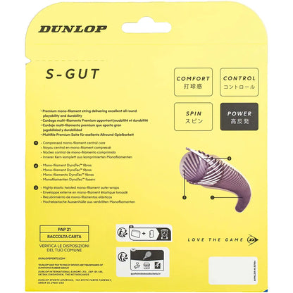 Saitenset Dunlop Atp S-Gut (12 Meter)