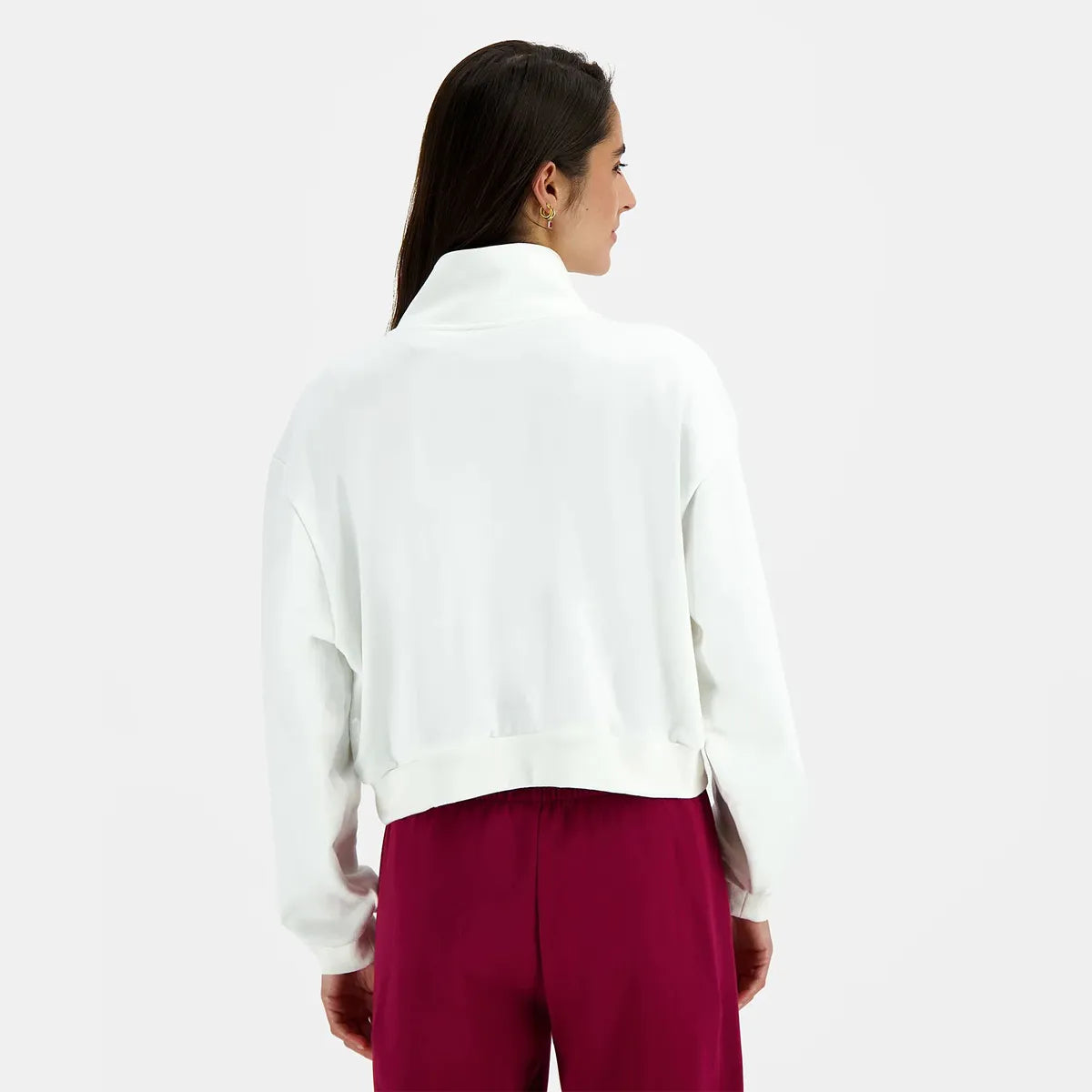 Sweat Le Coq Sportif Damen Heritage 1/2 Zip