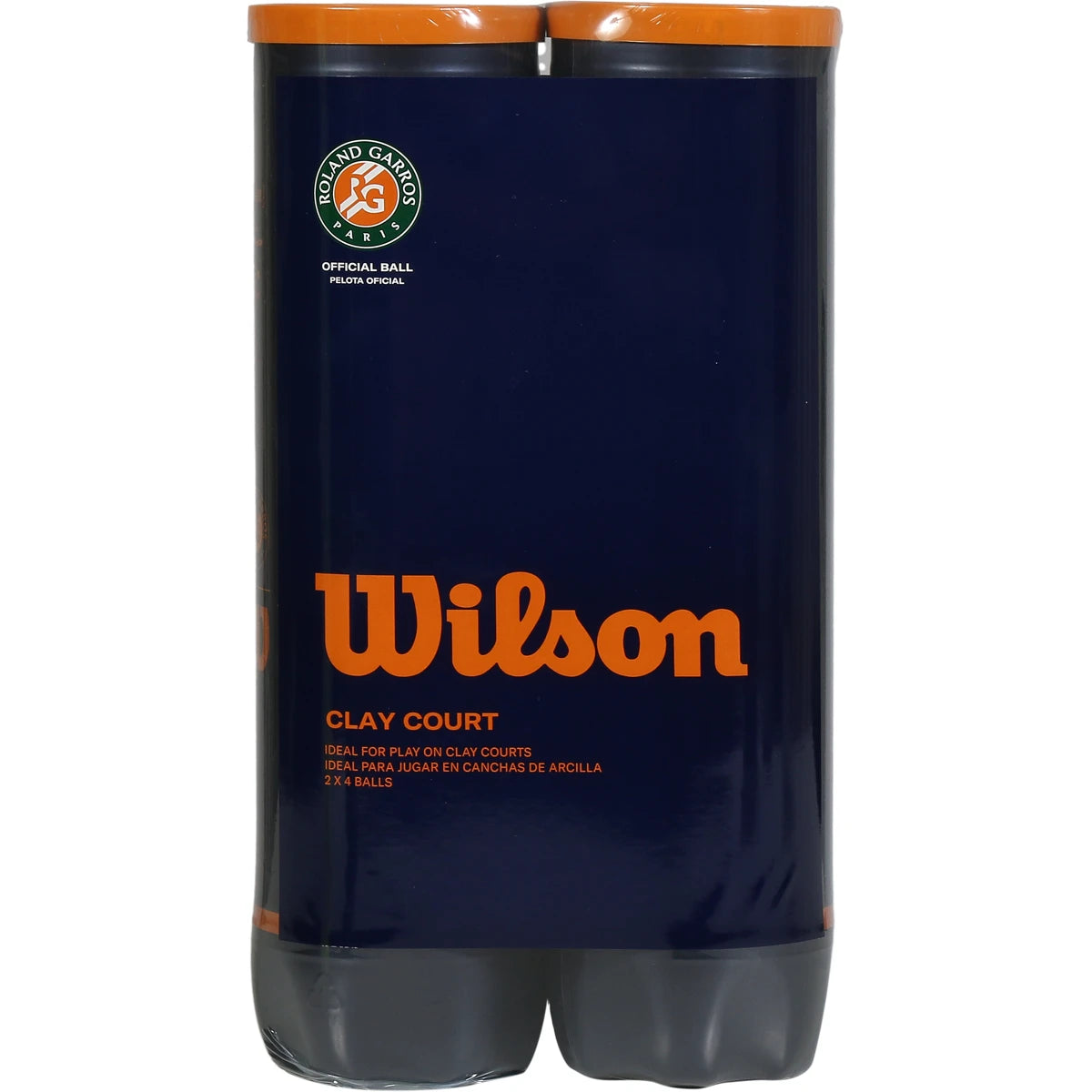 Bipack mit 4 Wilson Roland Garros Official Clay Tennisbällen