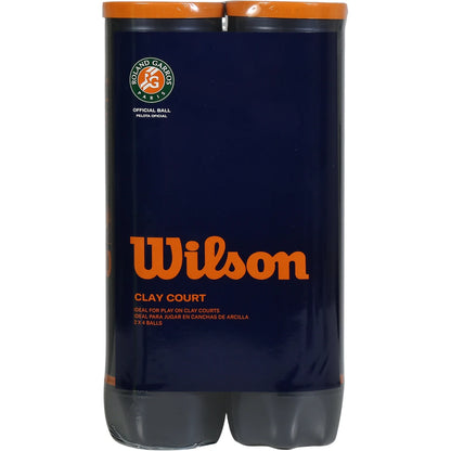 Bipack mit 4 Wilson Roland Garros Official Clay Tennisbällen