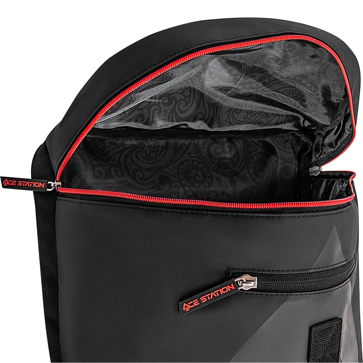 Rucksack Pro Kennex Ace Station Backpack Schwarz/Rot