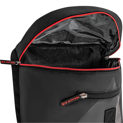 Rucksack Pro Kennex Ace Station Backpack Schwarz/Rot