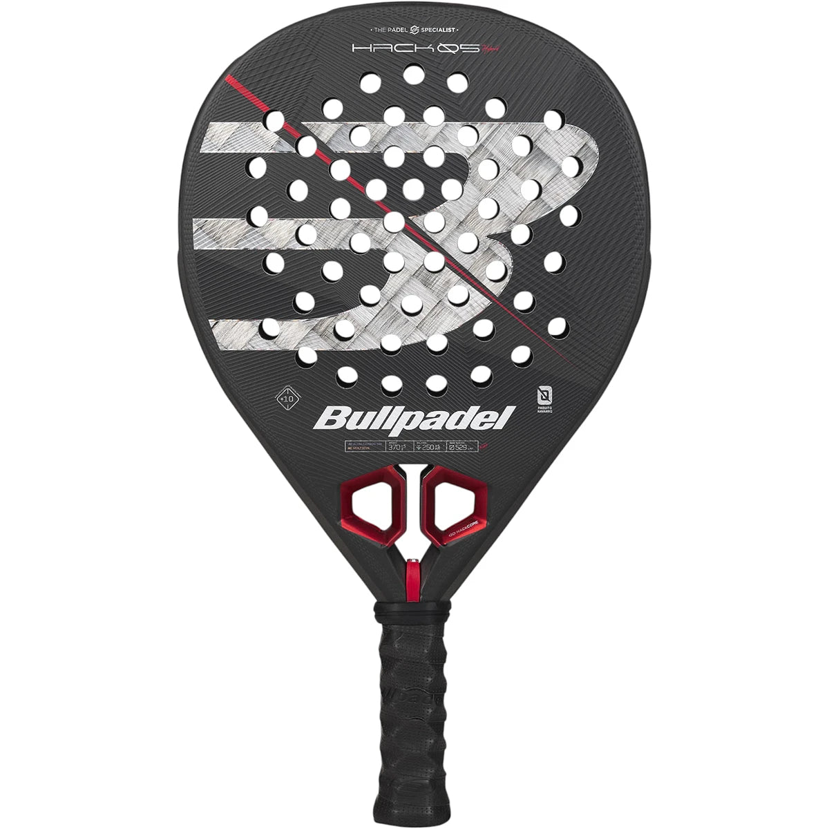 Padelschläger Bullpadel Hack 05 Hybrid 27